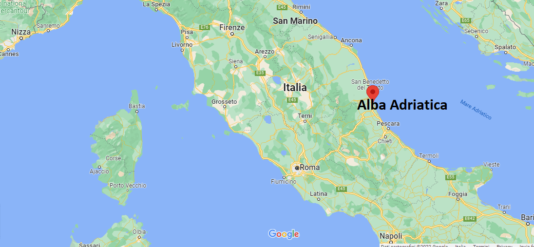 Dove si trova Alba Adriatica