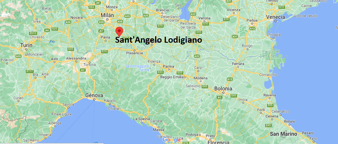 Dove si trova Sant'Angelo Lodigiano