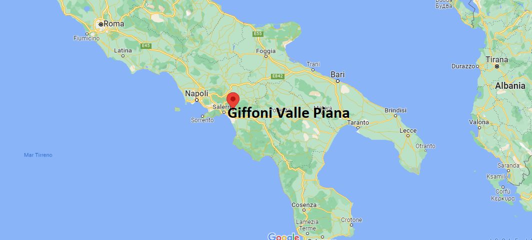 Dove si trova Giffoni Valle Piana