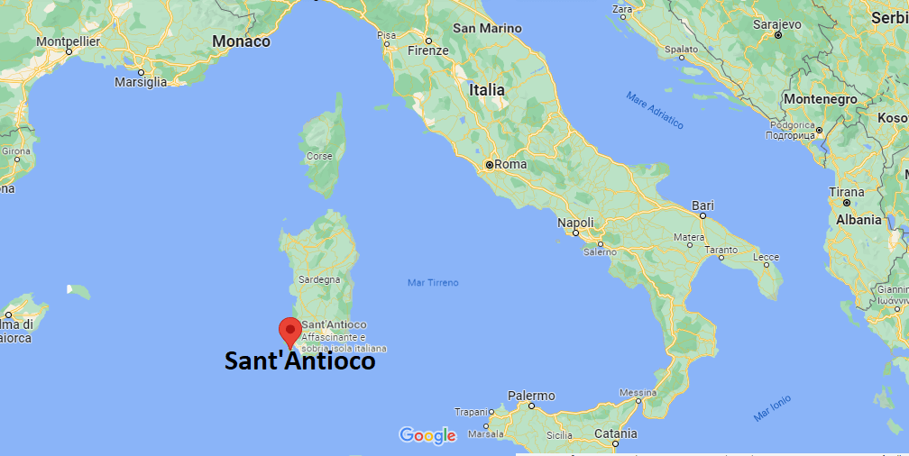 Dove si trova Sant'Antioco