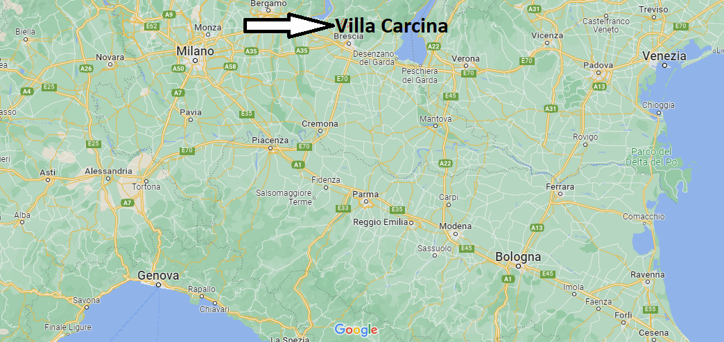 Dove si trova Villa Carcina