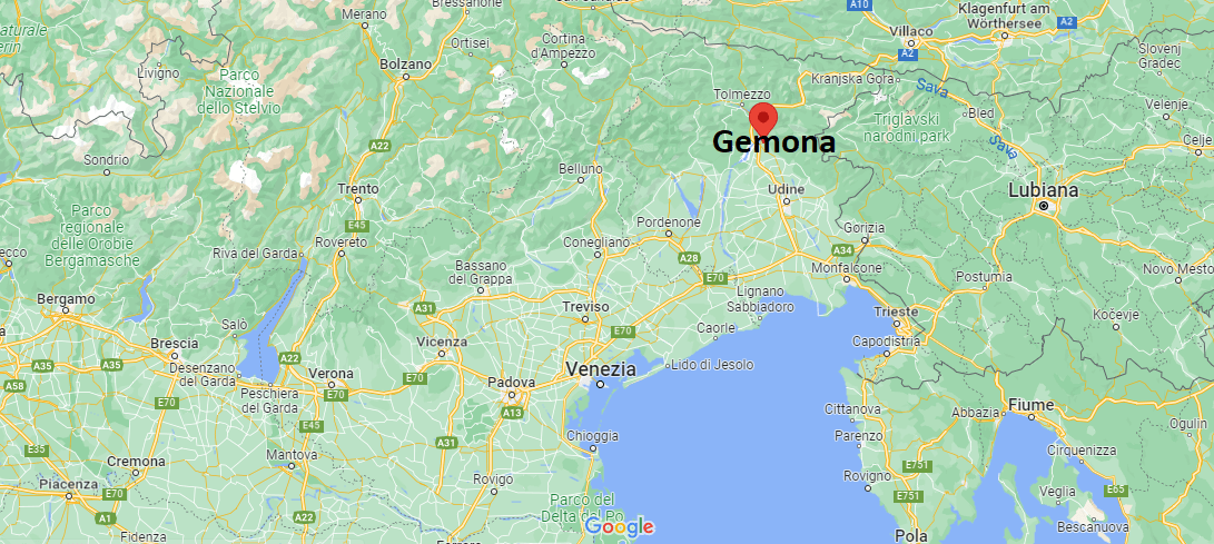 In che regione si trova Gemona