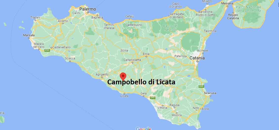 Dove si trova Campobello di Licata