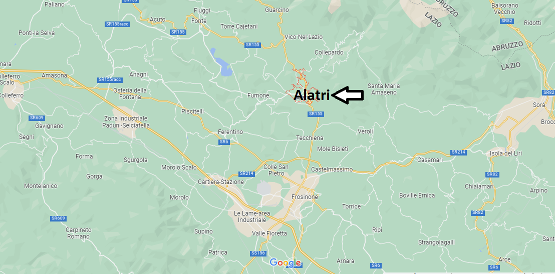 In quale regione si trova Alatri