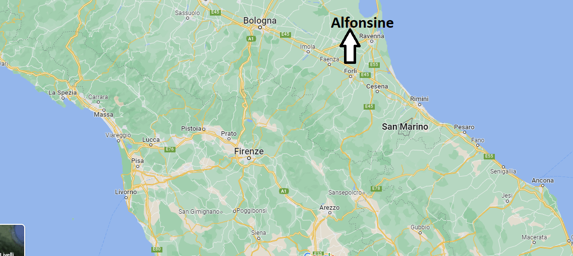Dove si trova Alfonsine