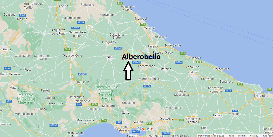 In che regione si trova Alberobello