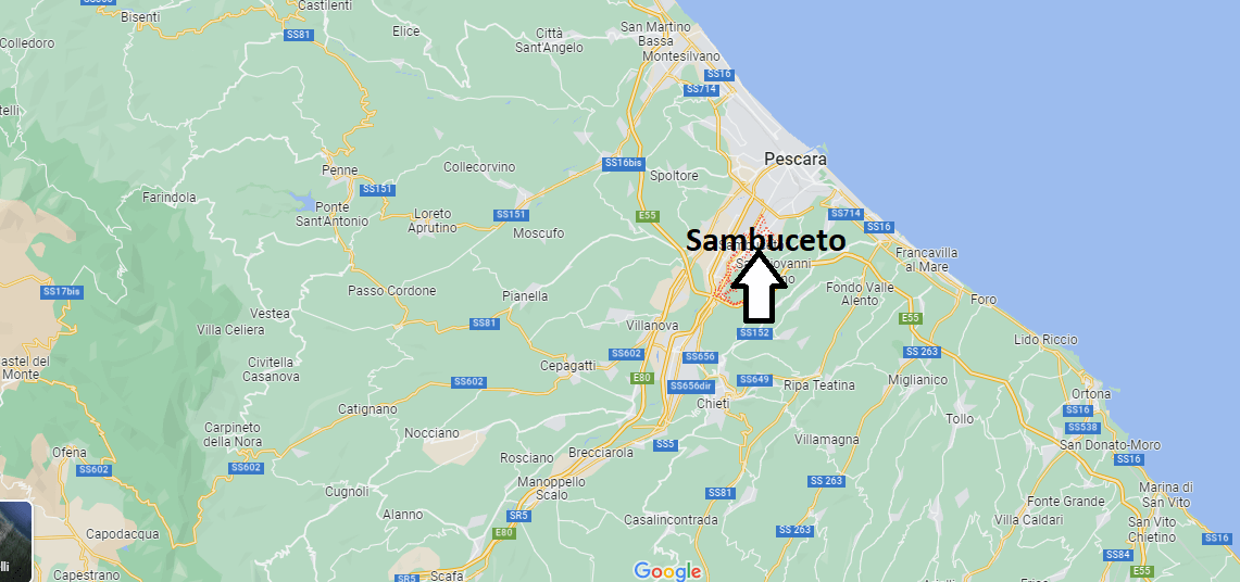 In che regione si trova Sambuceto
