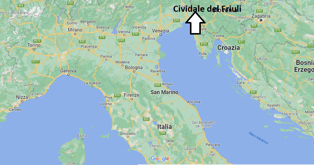 Dove si trova Cividale del Friuli
