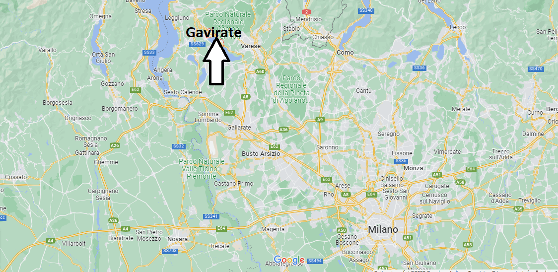 Dove si trova Gavirate