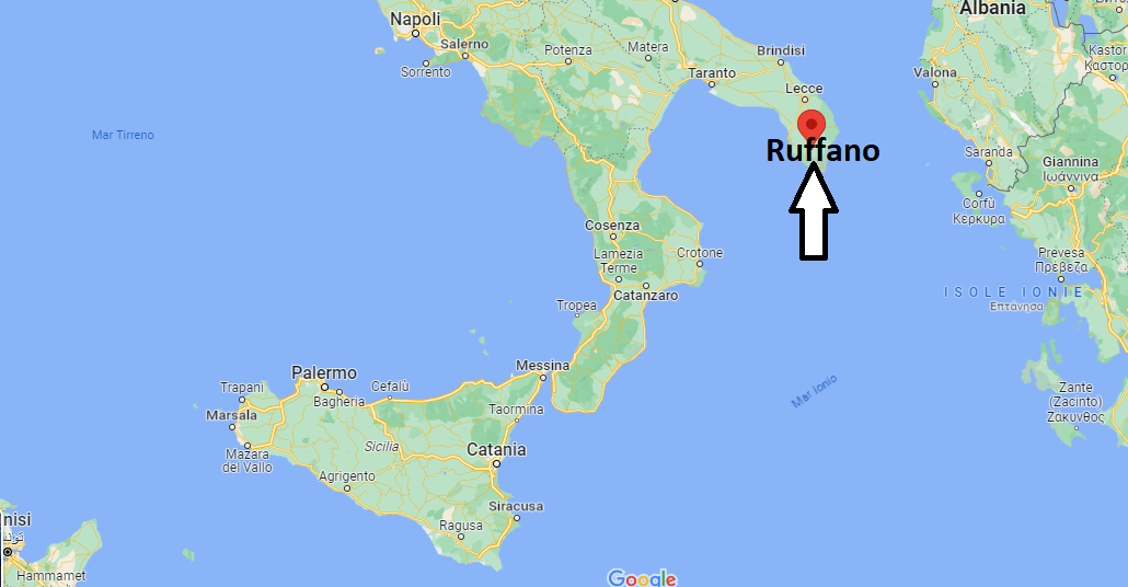 Dove si trova Ruffano