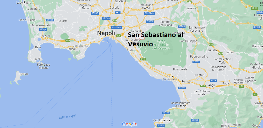 Dove si trova San Sebastiano al Vesuvio