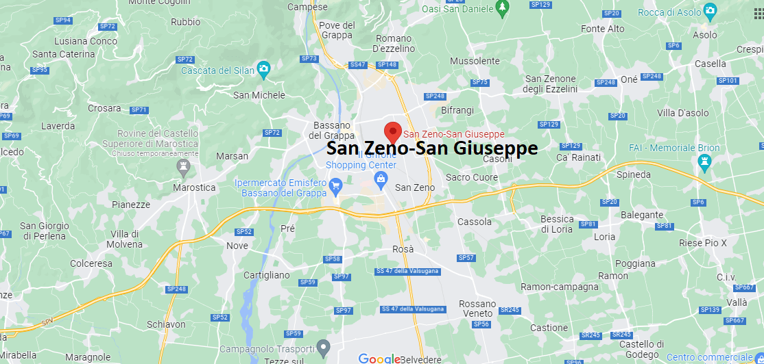 Dove si trova San Zeno-San Giuseppe