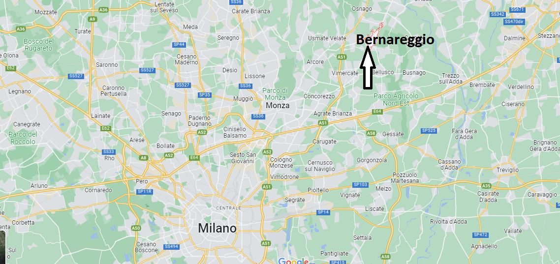 In quale provincia si trova Bernareggio