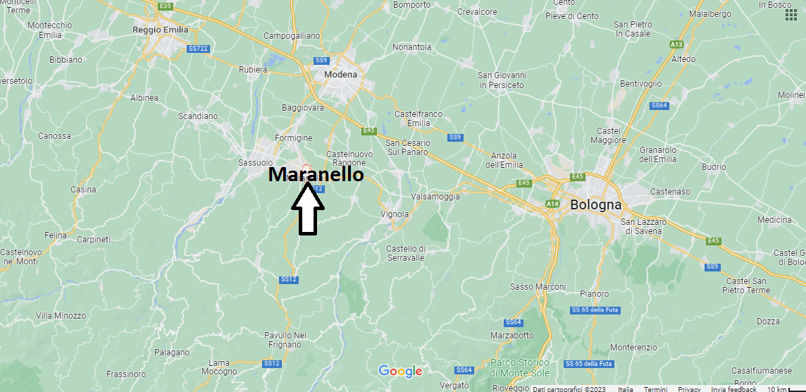 In quale regione si trova Maranello