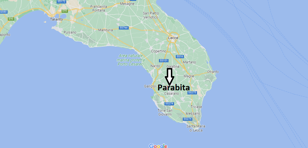Dove si trova Parabita