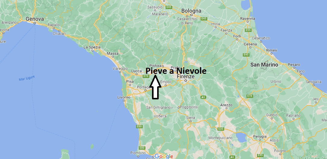 Dove si trova Pieve a Nievole