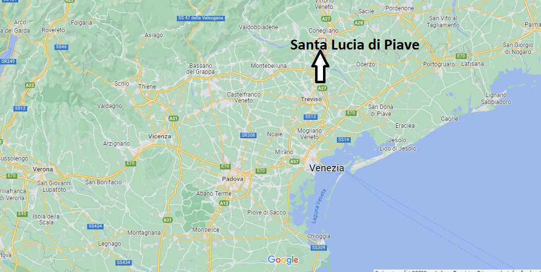 Dove si trova Santa Lucia di Piave