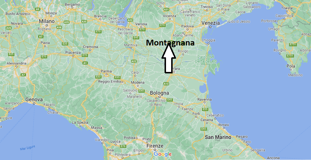 Dove si trova Montagnana