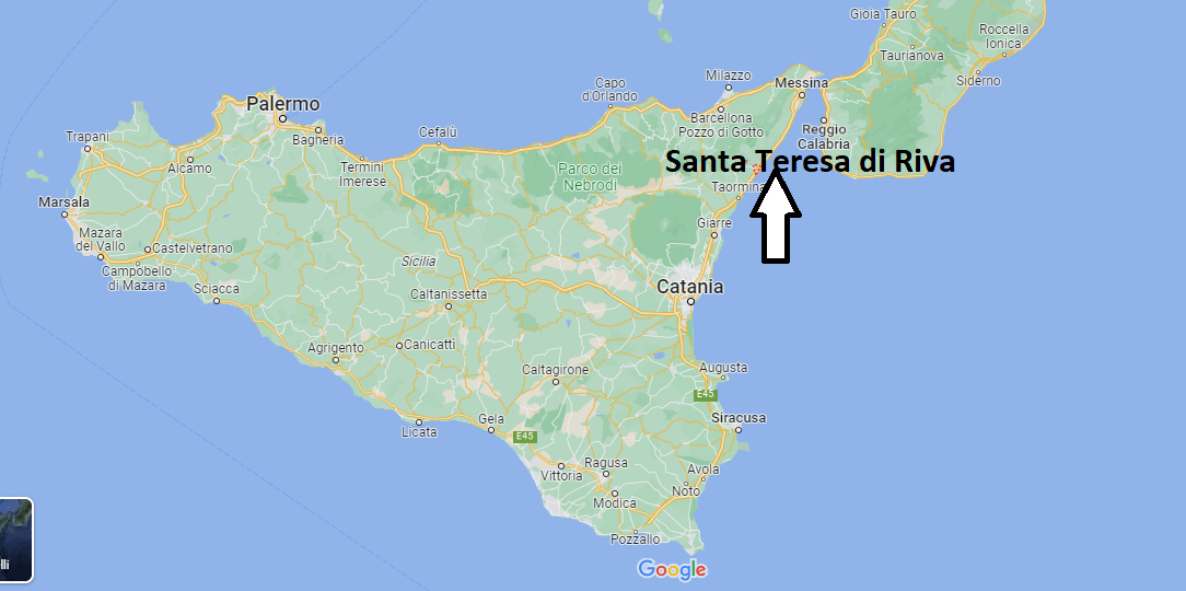 Dove si trova Santa Teresa di Riva