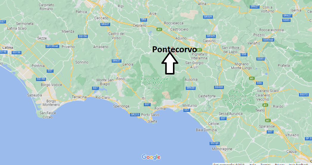 In quale regione si trova Pontecorvo