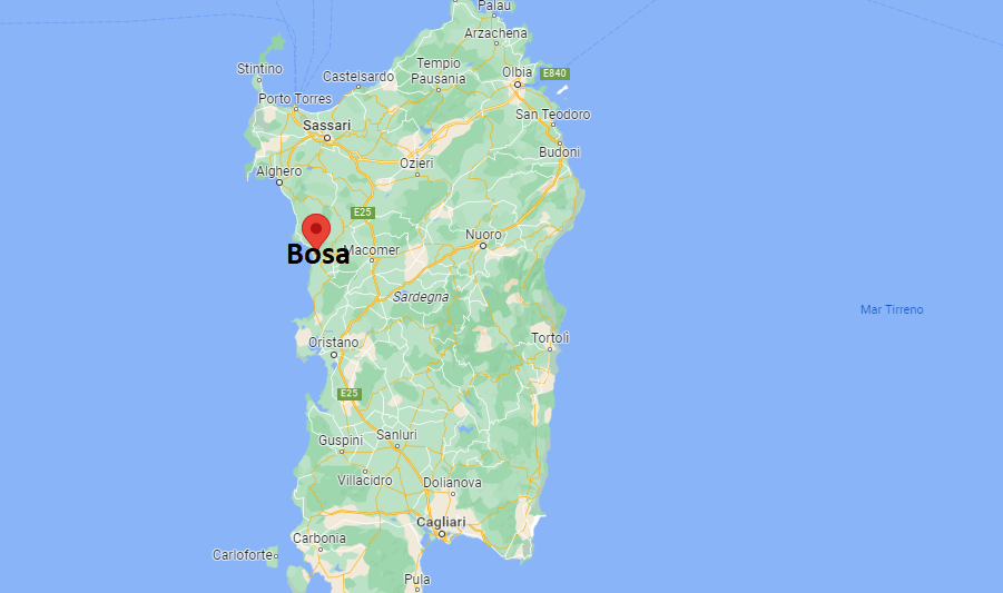 Dove si trova Bosa