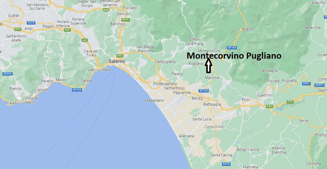 In che regione si trova Montecorvino
