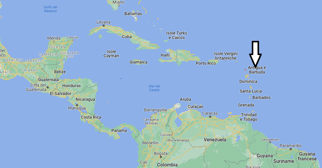 In quale continente si trova la Antigua e Barbuda