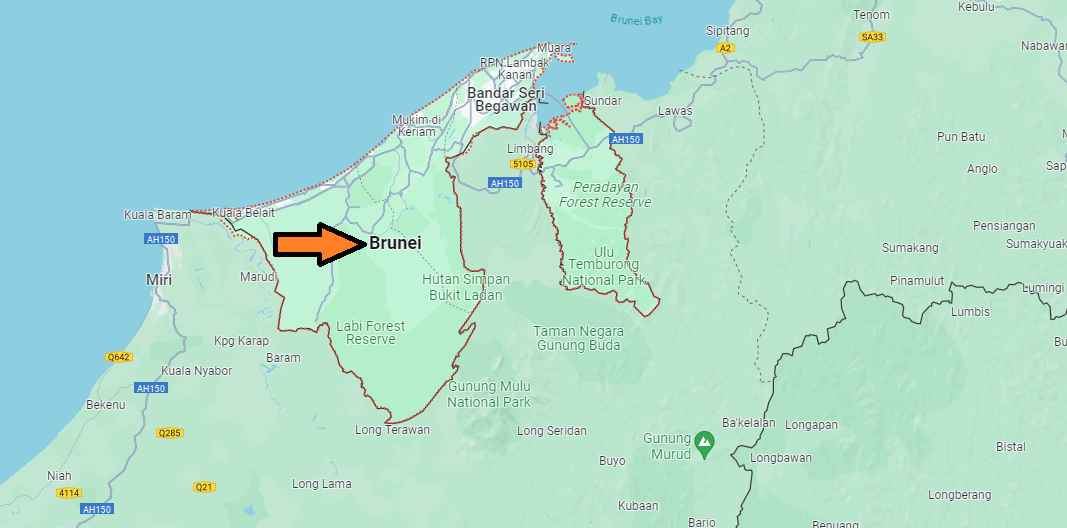 Dove si trova lo Stato del Brunei