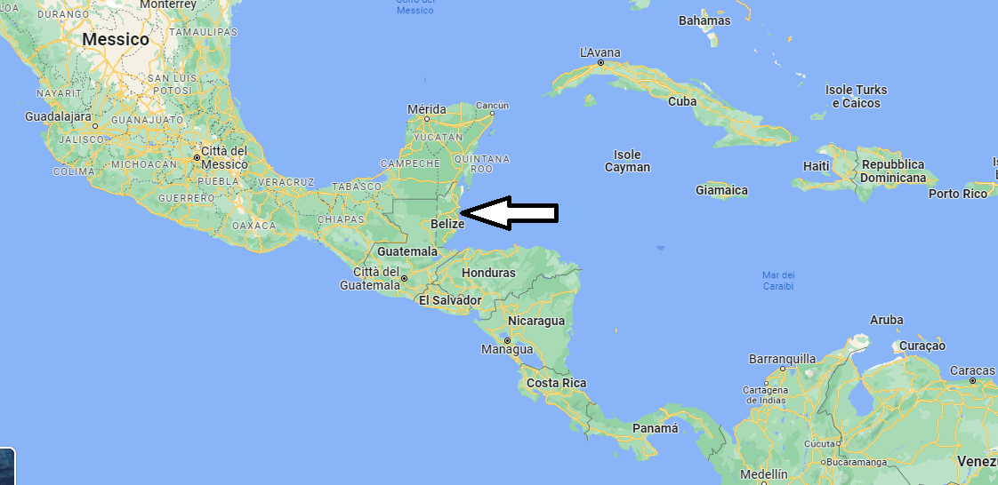 In che continente si trova il Belize