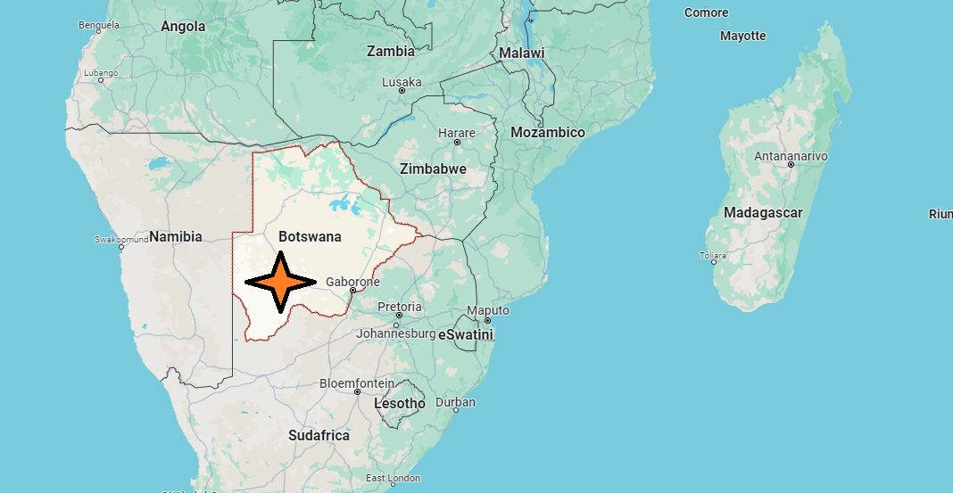 In quale continente si trova il Botswana
