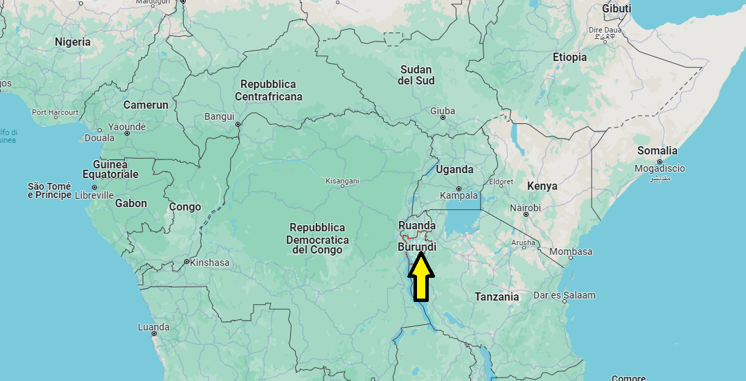 ¿En qué continente se encuentra Burundi