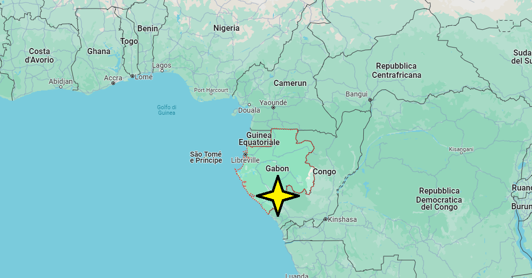 Dove il paese Gabon dove si trova