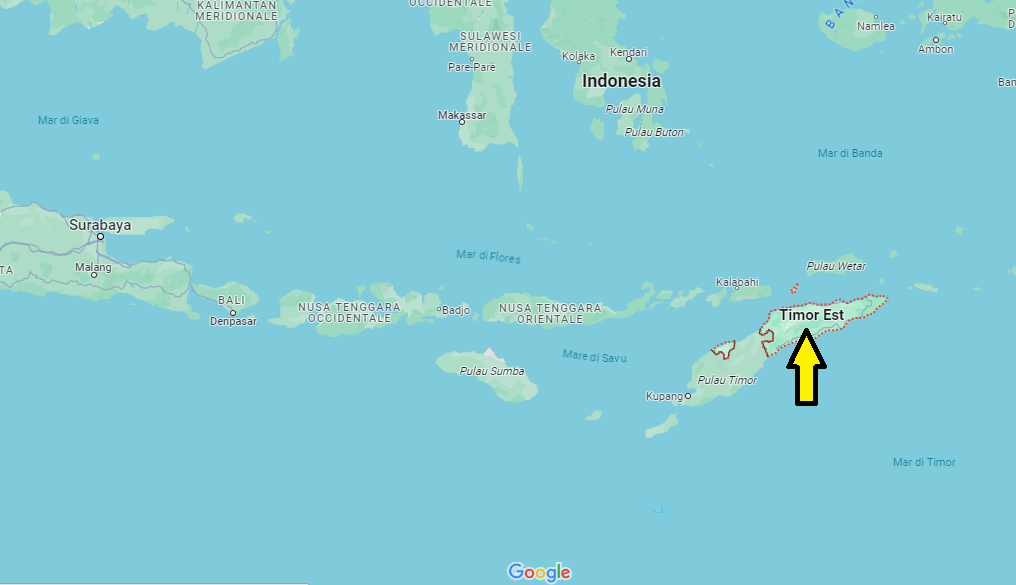 Dove si trova il Timor Est