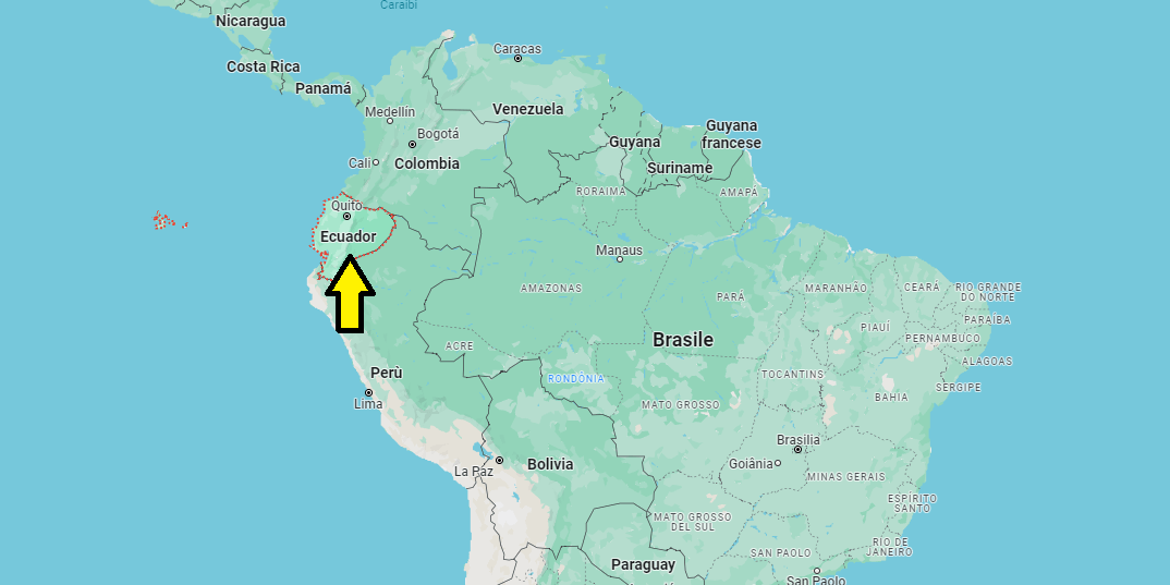 In che continente si trova l'Ecuador?