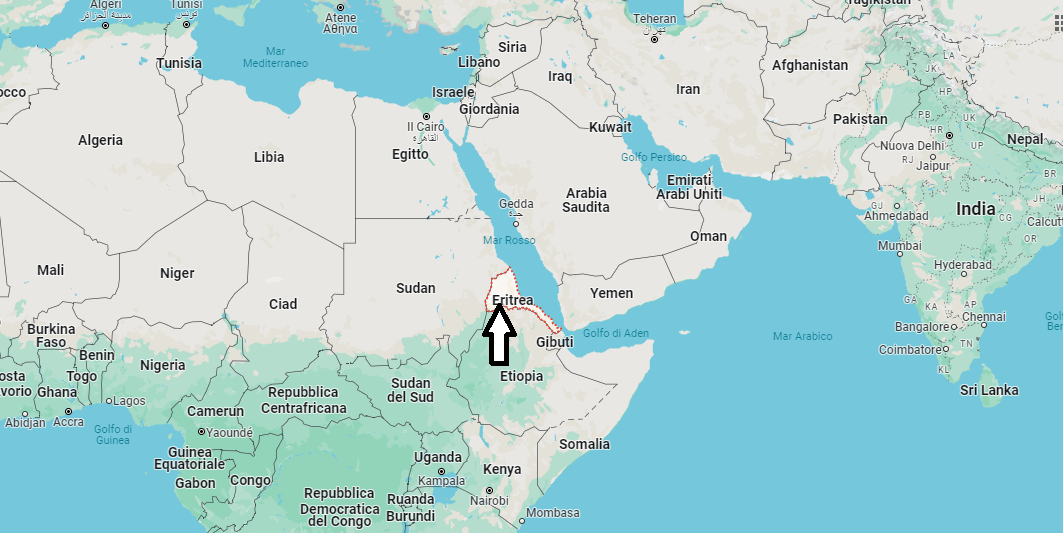 In che continente si trova l'Eritrea