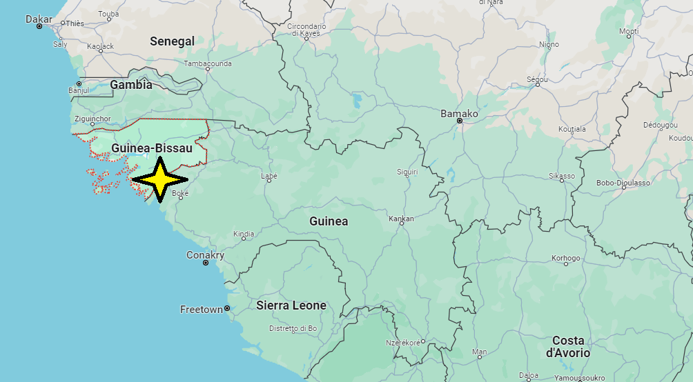 In che continente si trova la Guinea-Bissau
