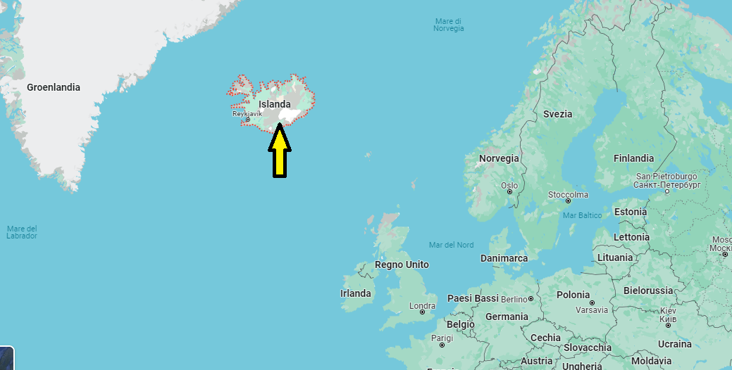 In che continente si trova l'Islanda