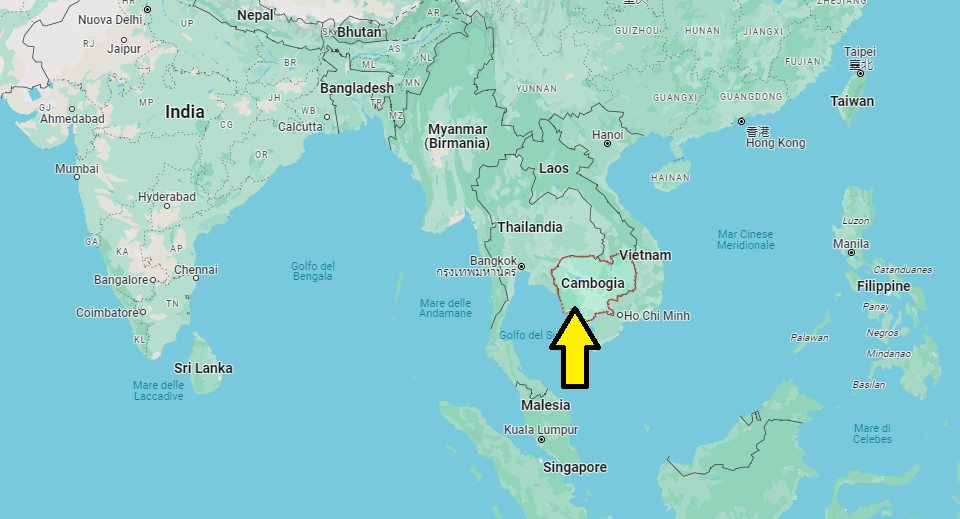 In quale continente si trova la Cambogia