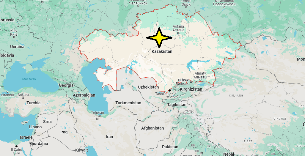 In quale continente si trova il Kazakistan