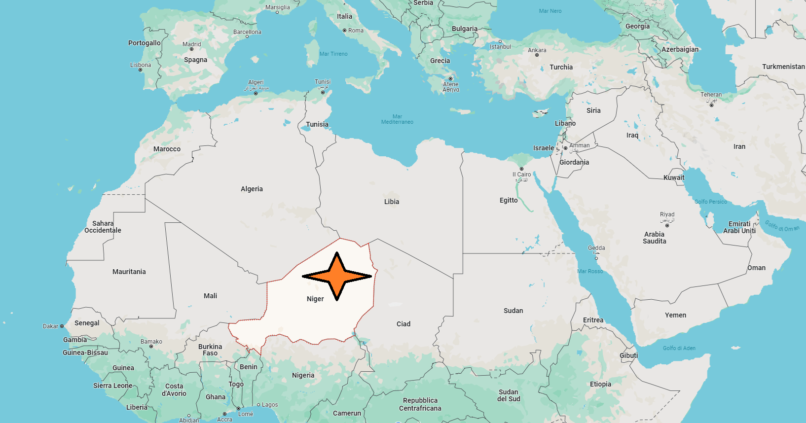 In che continente si trova Niger