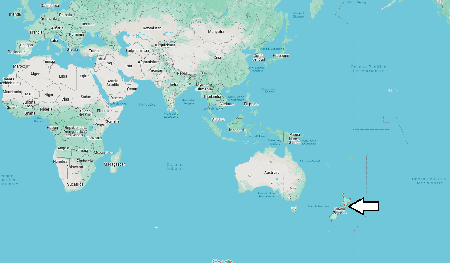 In quale continente si trova la Nuova Zelanda