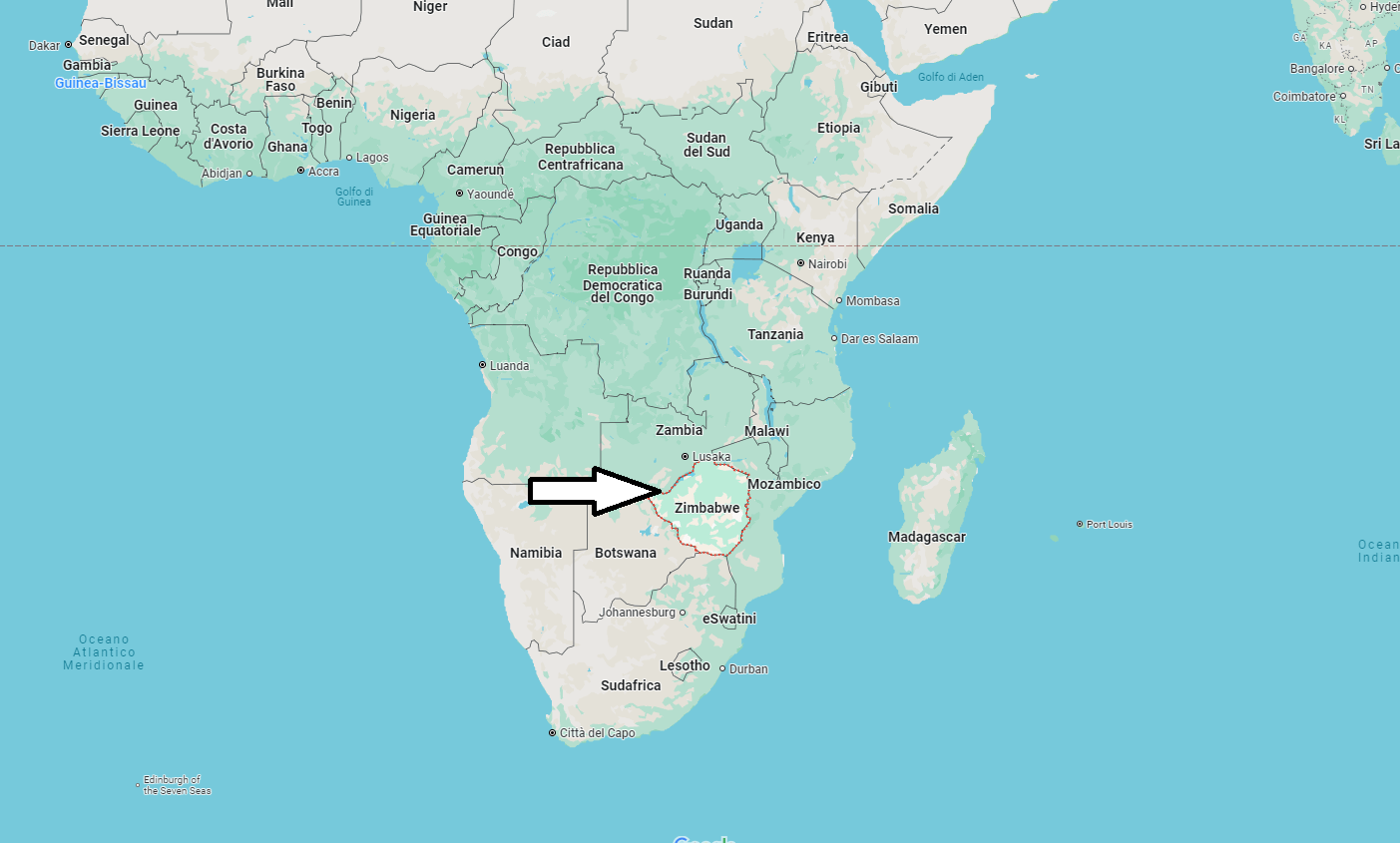 In quale continente si trova lo Zimbabwe