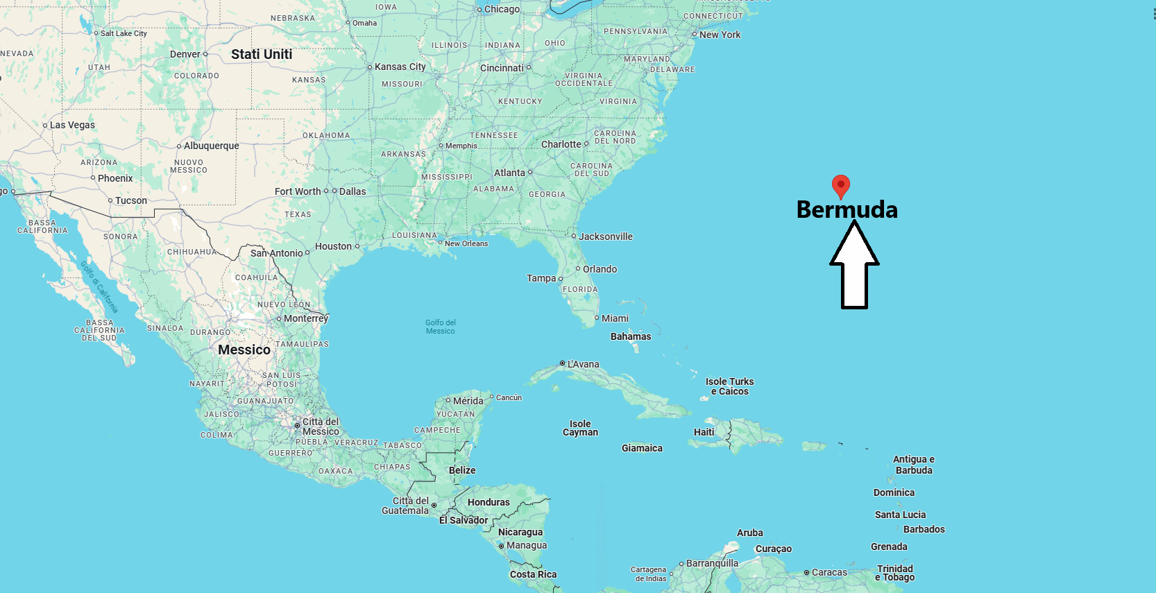 Dove si trova Bermuda