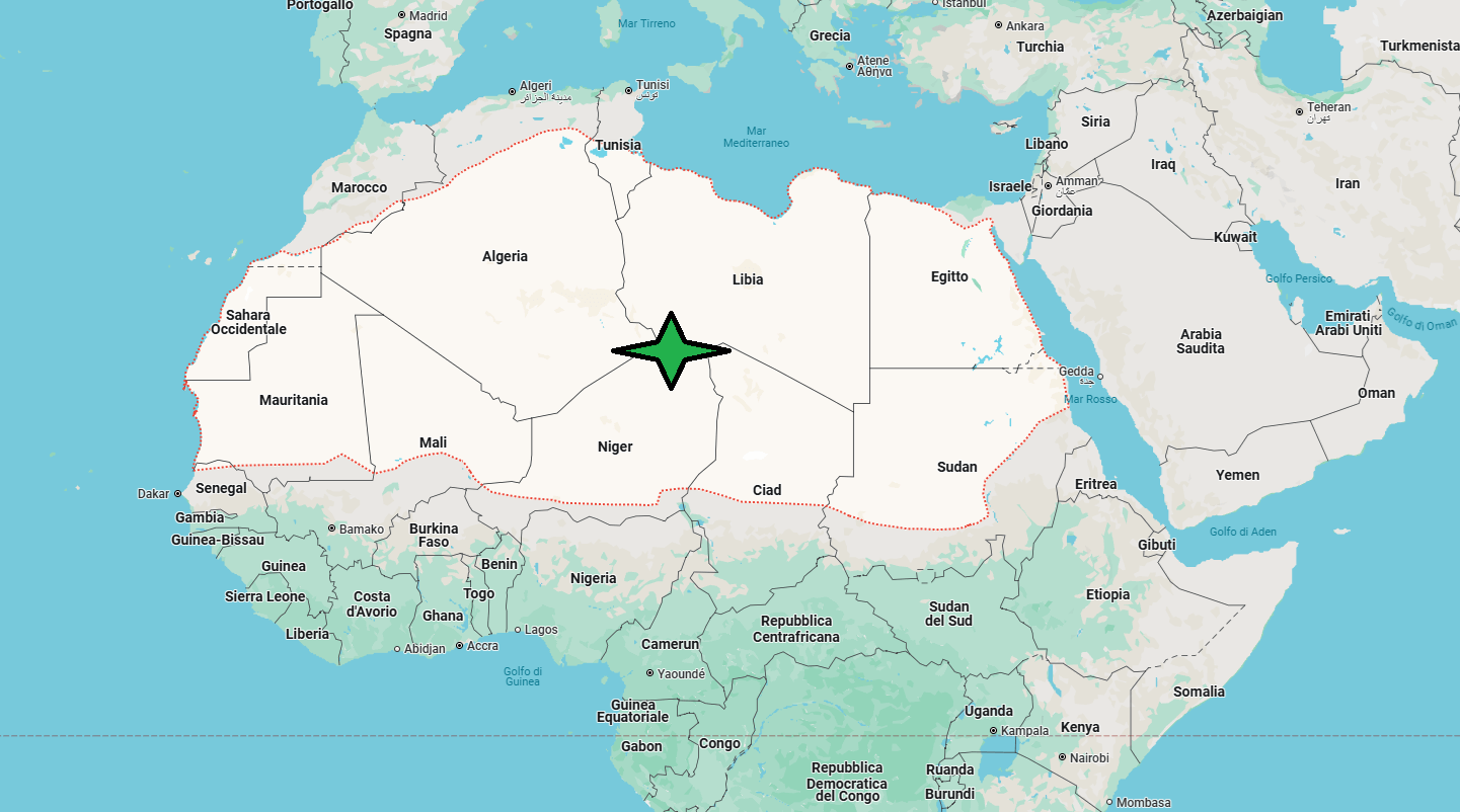 Dove si trova il Sahara Desert